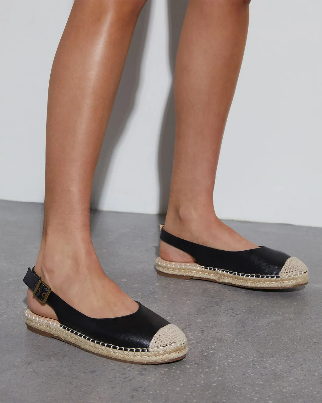 Alexis Slingback Espadrille Flats