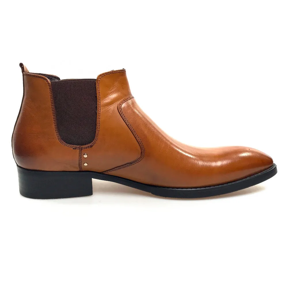 British Gentlemen Secret Agent Style Men Chelsea Boots