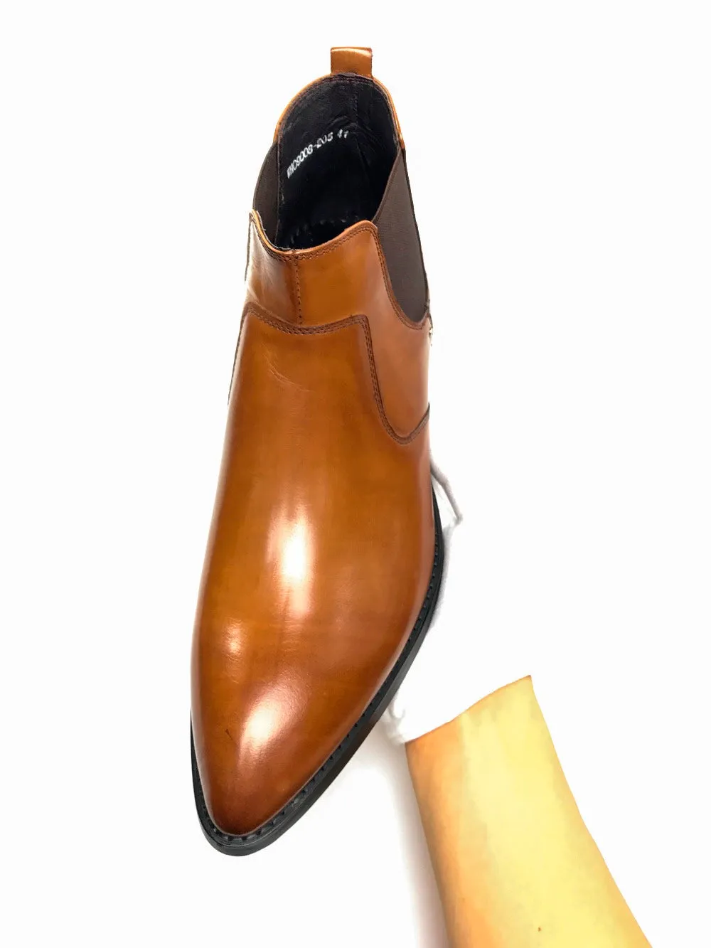 British Gentlemen Secret Agent Style Men Chelsea Boots