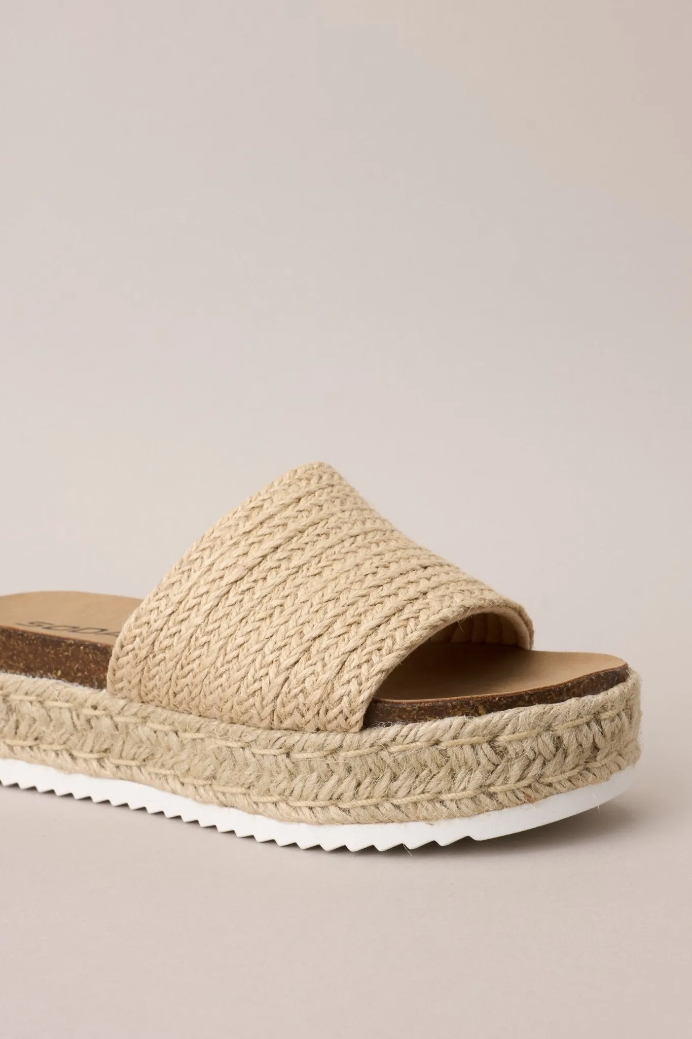 Coastal Serenity Natural Espadrille Platform Sandals (RESTOCK JANUARY)