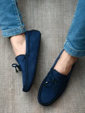 Drift Blue Driving Loafers