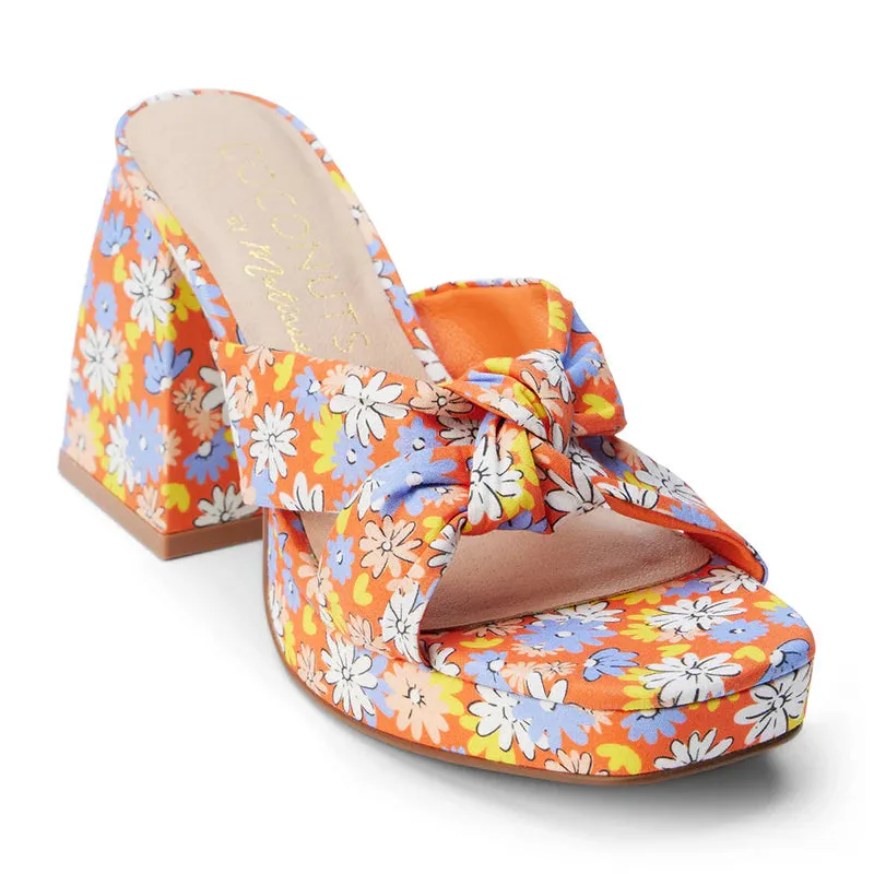 Esme Platform Heel - Multi/Floral