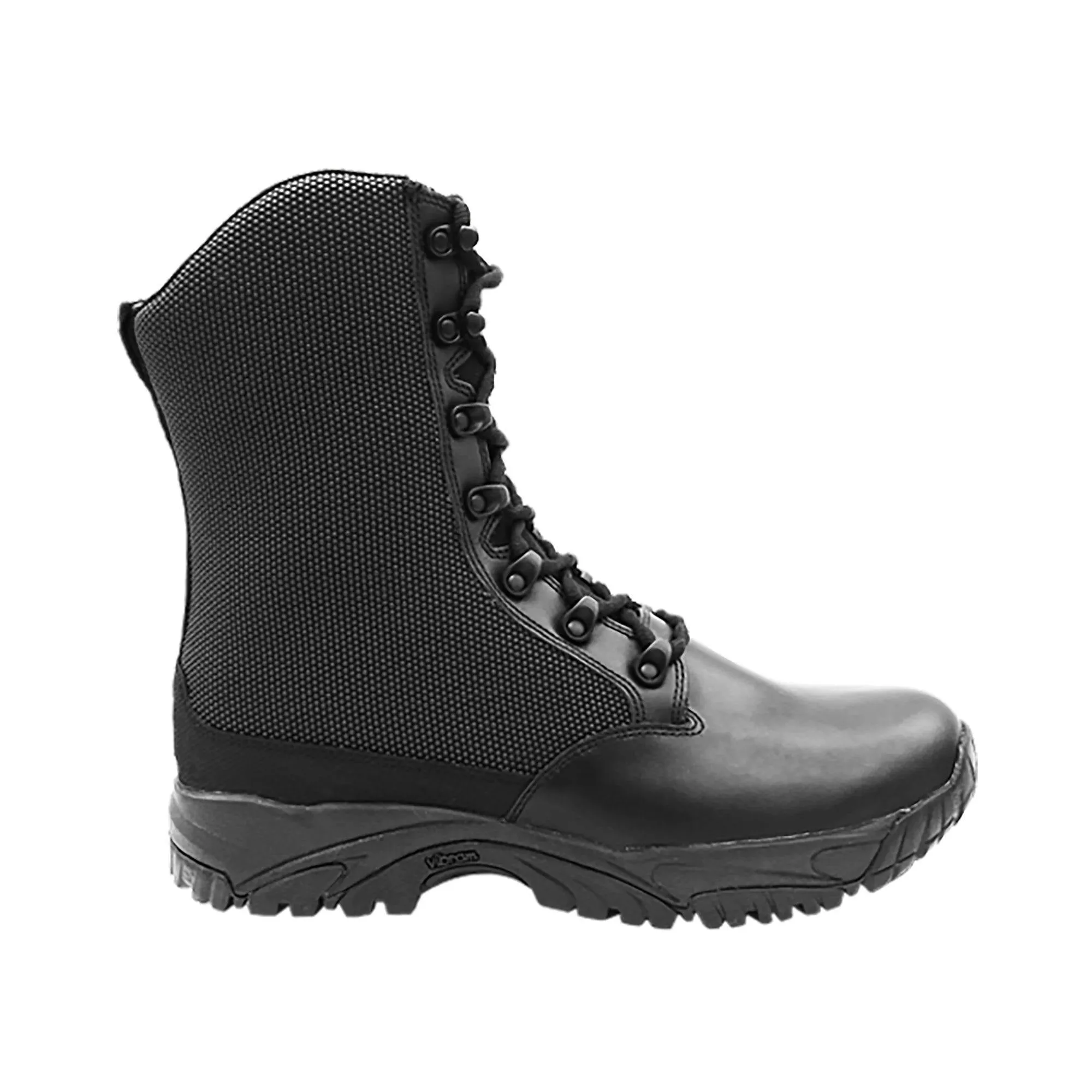 [Factory Outlet] ALTAI® 8" Black Waterproof Tactical Boots with Zipper (MFT100-Z)