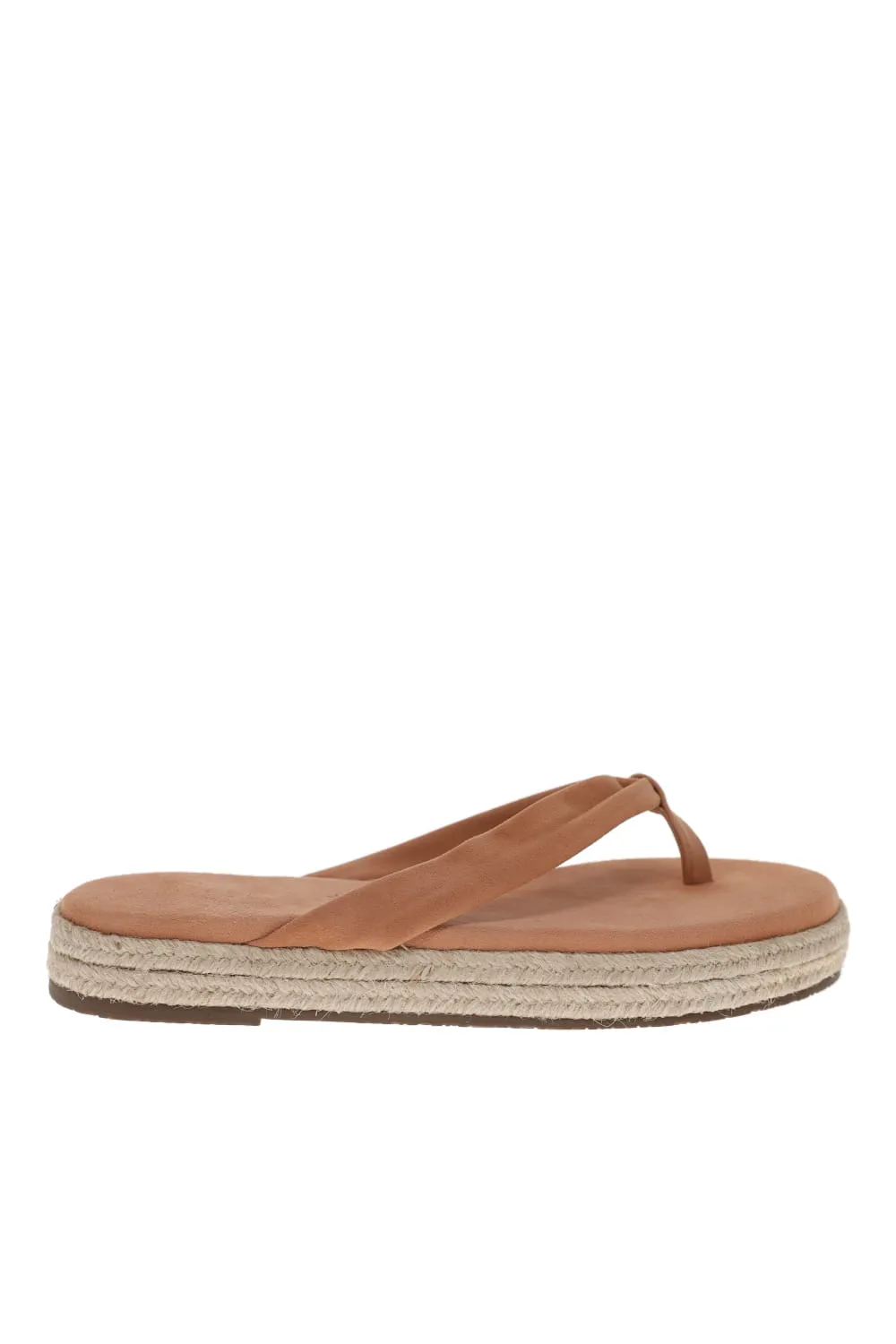 Hera Suede Espadrille Platform Sandal