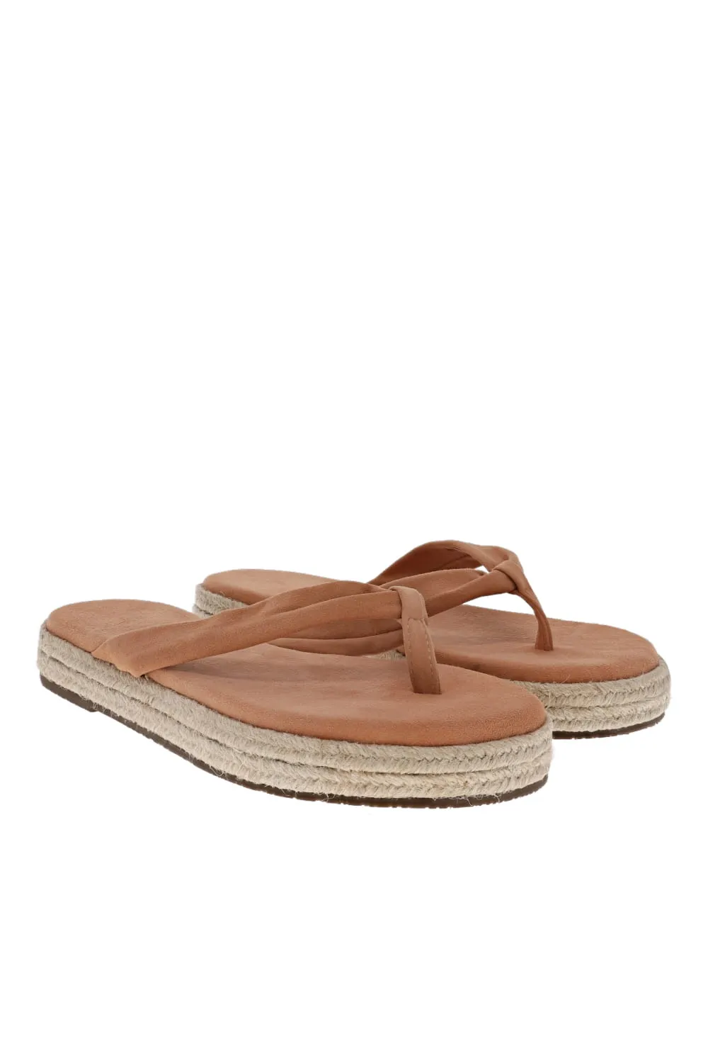 Hera Suede Espadrille Platform Sandal