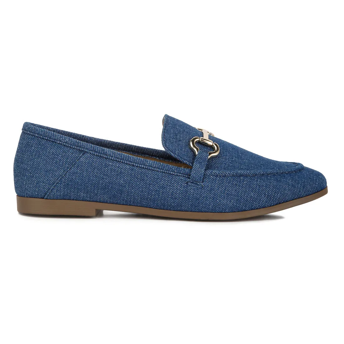 Horsebit Detail Flat Loafers