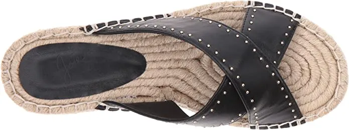 Joie "Ianna" Espadrille Studded Sandals- 8