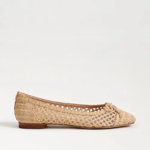 May Raffi Basket Weave Flats