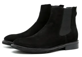 Men's Formal Suede Leather Chelsea Boots