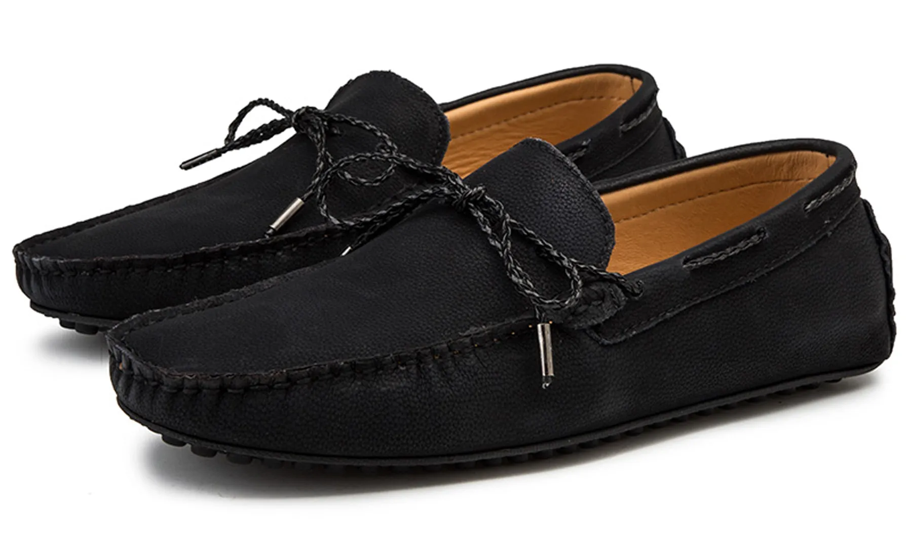 Men's Sewn Bow Driving Moccasins