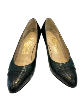 Salvatore Ferragamo Leather Pump Heels