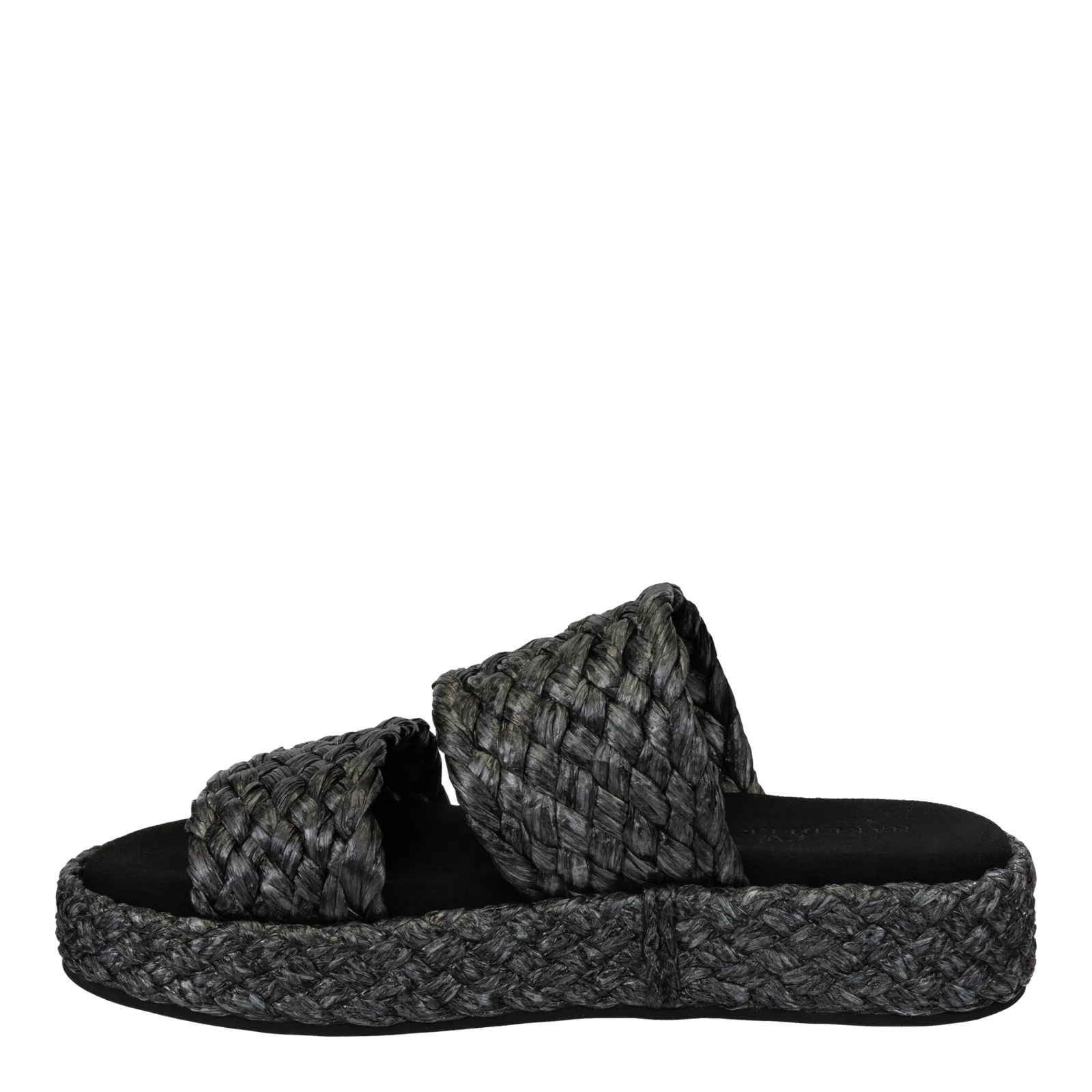 SANTORINI in BLACK Espadrille Sandals