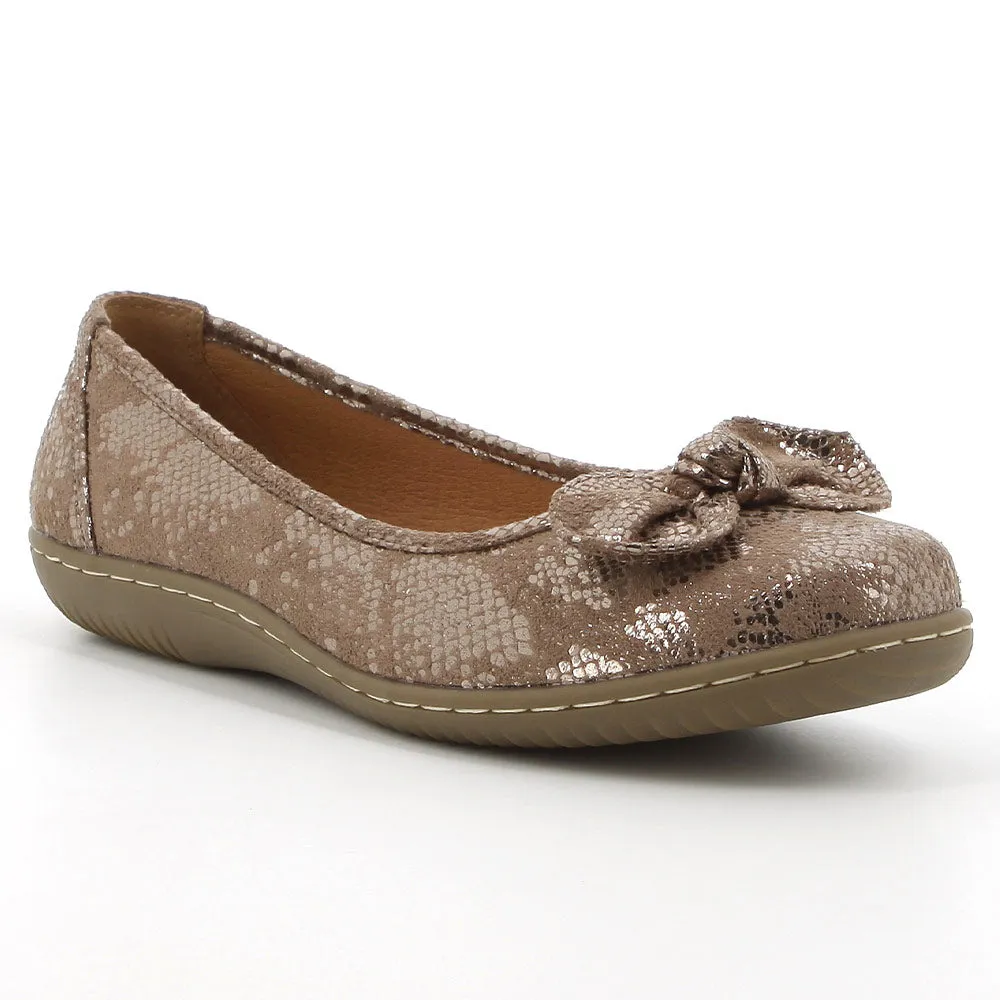 Soft Style by Hush Puppies Kalina Pump - Reptile Bronze