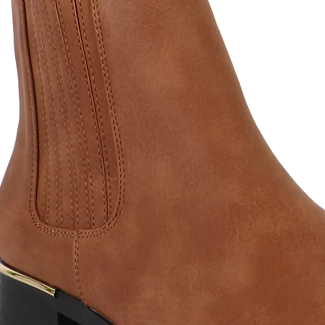 Tan Chelsea Boots