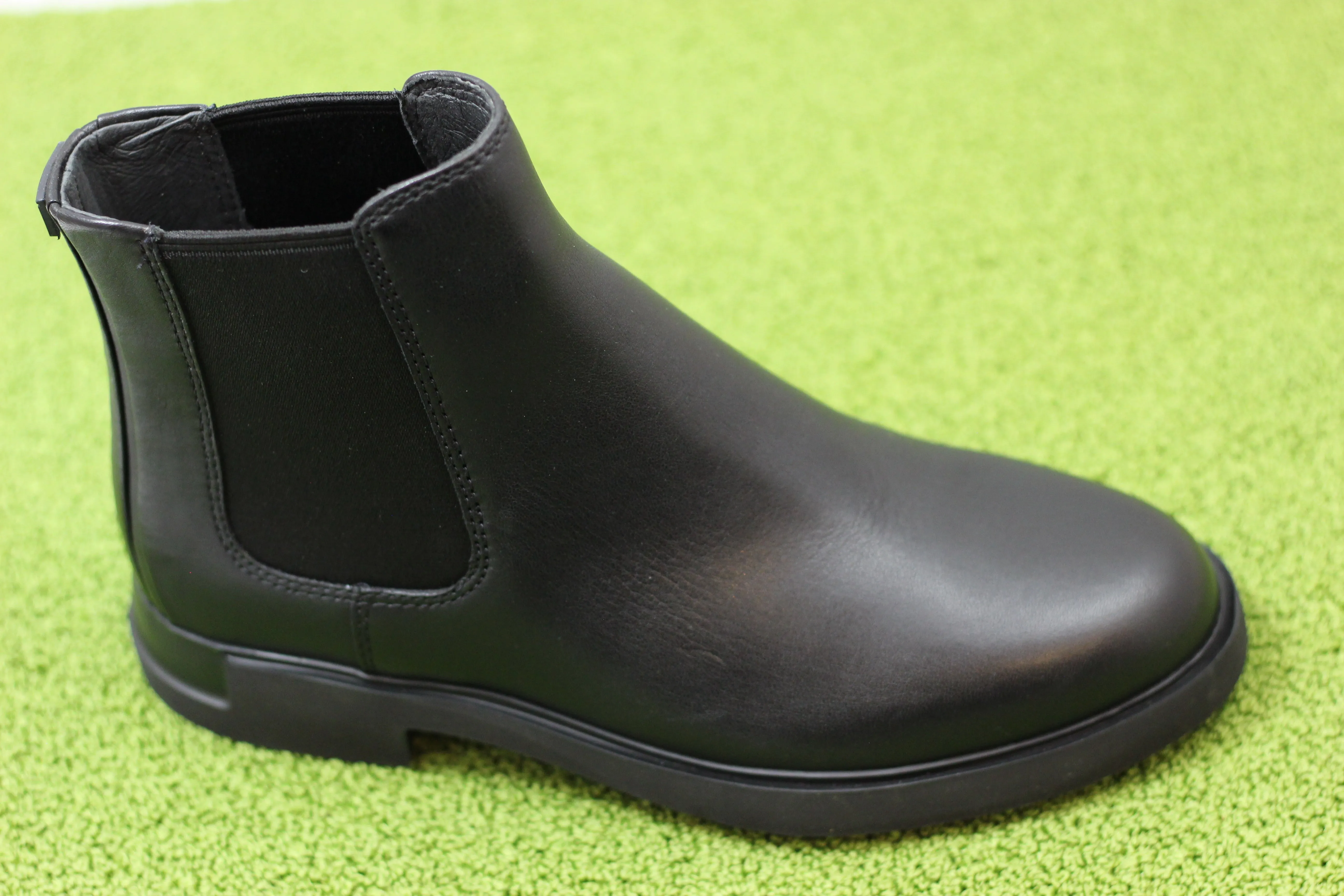 Womens Iman Chelsea Boot - Black Leather