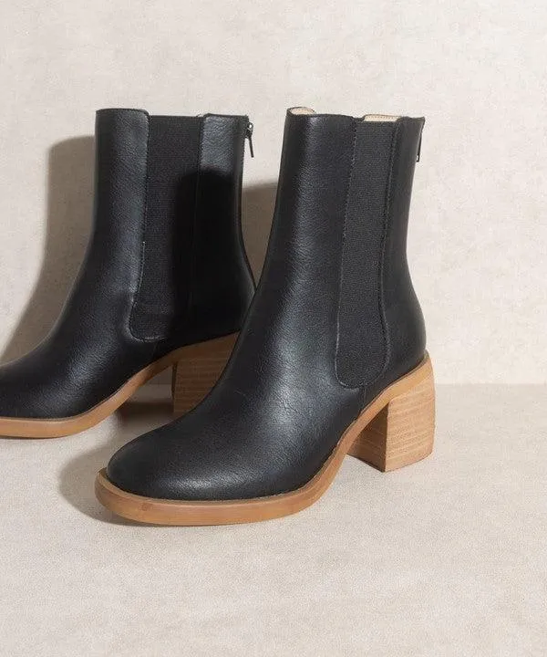 Womens Shoes Style No. Olivia - Chelsea Heel Boots