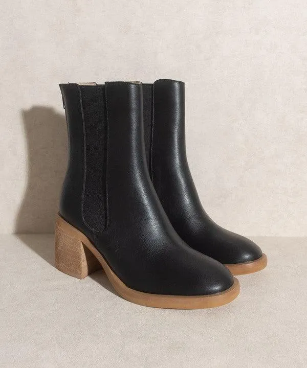 Womens Shoes Style No. Olivia - Chelsea Heel Boots