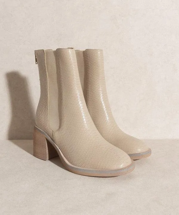 Womens Shoes Style No. Olivia - Chelsea Heel Boots