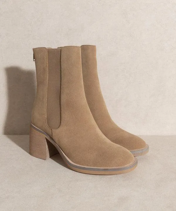 Womens Shoes Style No. Olivia - Chelsea Heel Boots