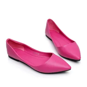 Women's Spring/Autumn Leather Pointed Toe Flats