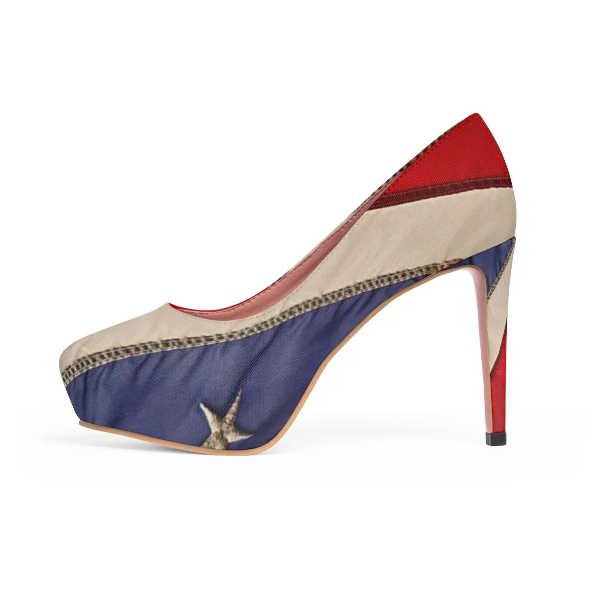 YE 4th of July Women's Platform Heels