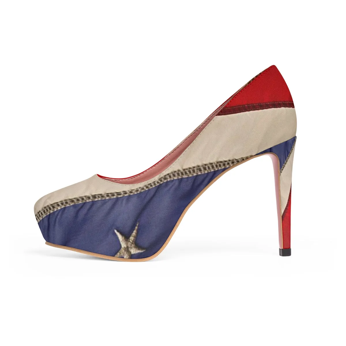 YE 4th of July Women's Platform Heels