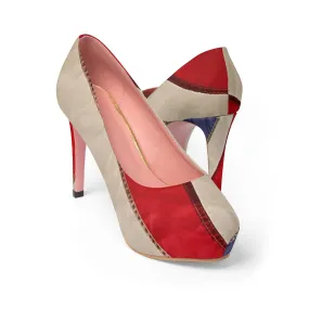 YE 4th of July Women's Platform Heels